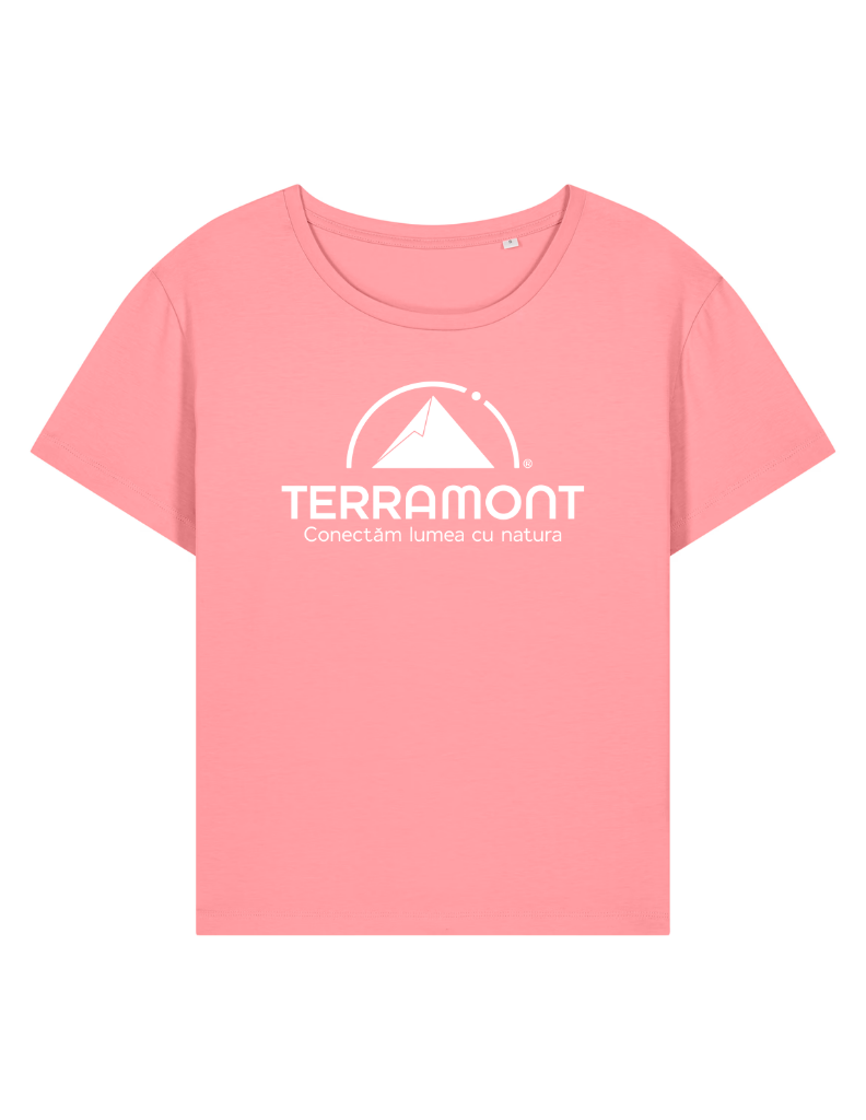 Tricou Bumbac Scoop Neck TERRAMONT